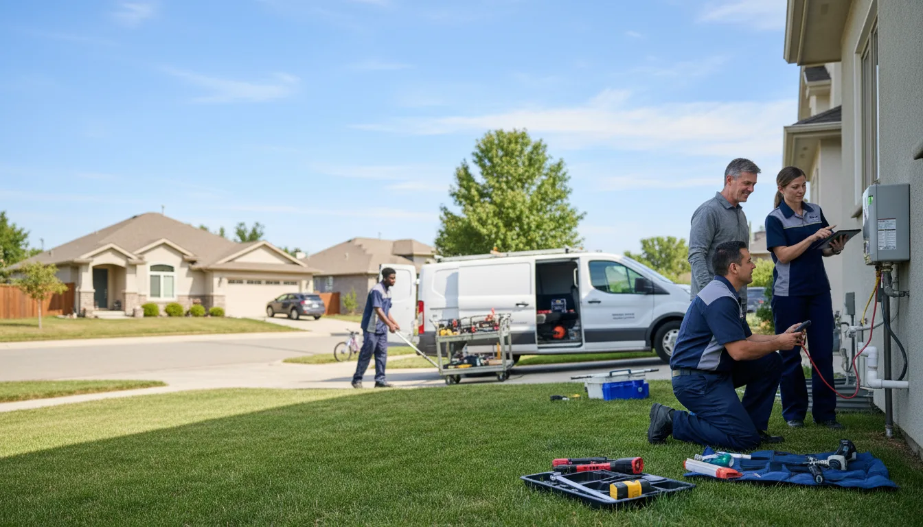 Tankless water heater service in Rincon, GA
